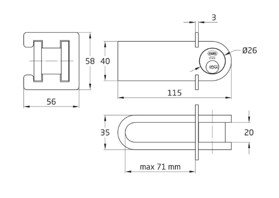 CERRADURA MODELO 680
