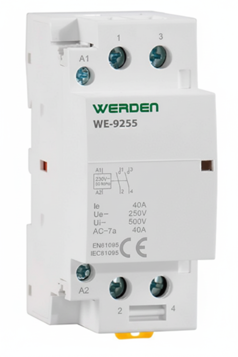 CONTACTOR MODULAR WERDEN 2 POLOS