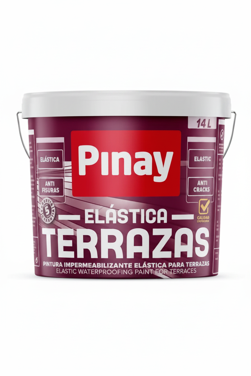 PINTURA IMPERMEABILIZANTE BLANCO TERRAZA PINAY