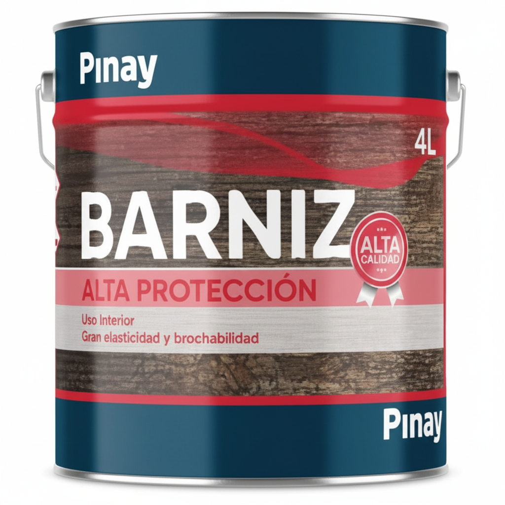 BARNIZ ALTA PROTECCIÓN BRILLO CEREZO PINAY