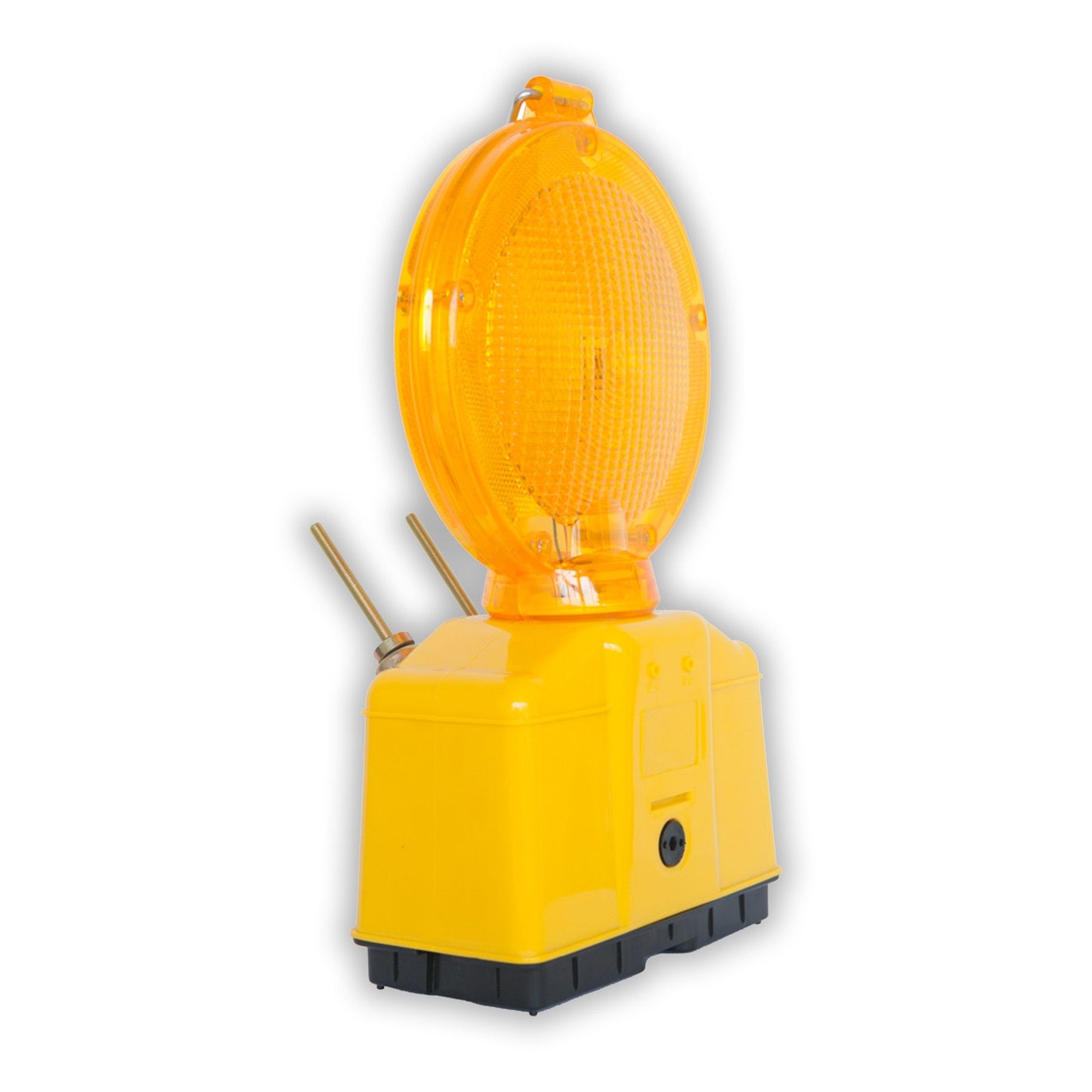 BALIZA LUMINOSA LUZ AMBAR A DOS CARAS LUZ 2-LED.