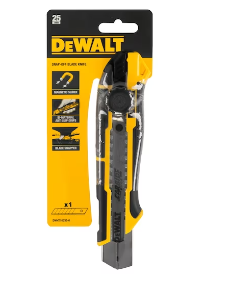 CUTTER PLASTICO CON RUEDA DE BLOQUEO DEWALT