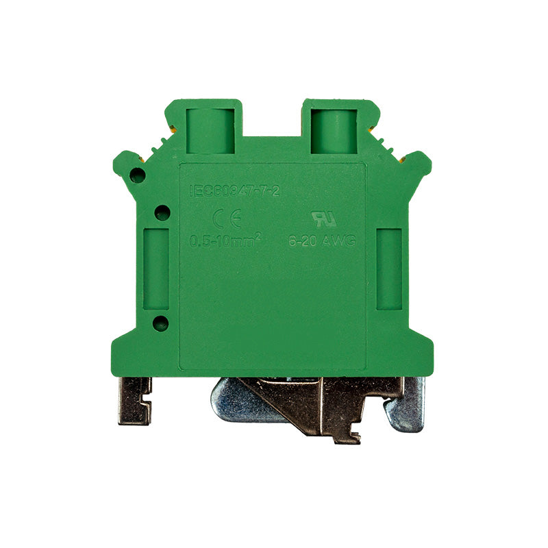 BORNA CONEXIÓN PARA CARRIL DIN TIERRA 16 MM