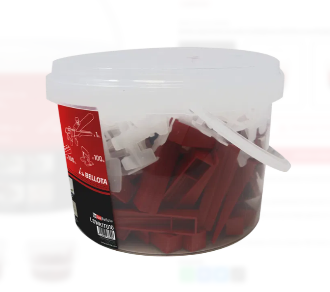 KIT DE NIVELACIÓN CERÁMICA PARA SISTEMA PUSH&LEVEL BELLOTA