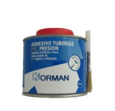 ADHESIVO PVC CON PINCEL KORMAN