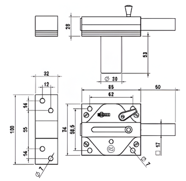 CERROJO DE SEGURIDAD MODELO 12930 REMOCON