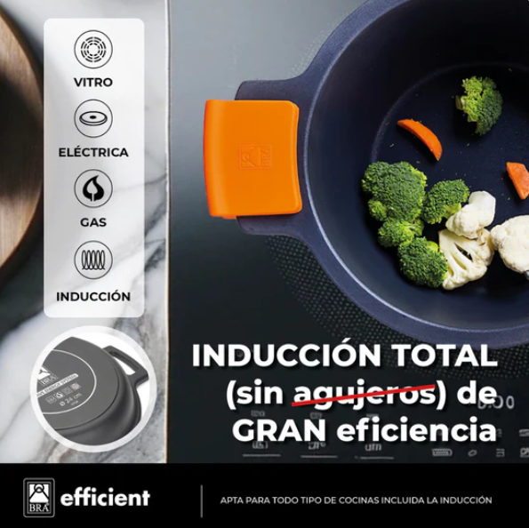 Cacerola baja Efficient Plus BRA