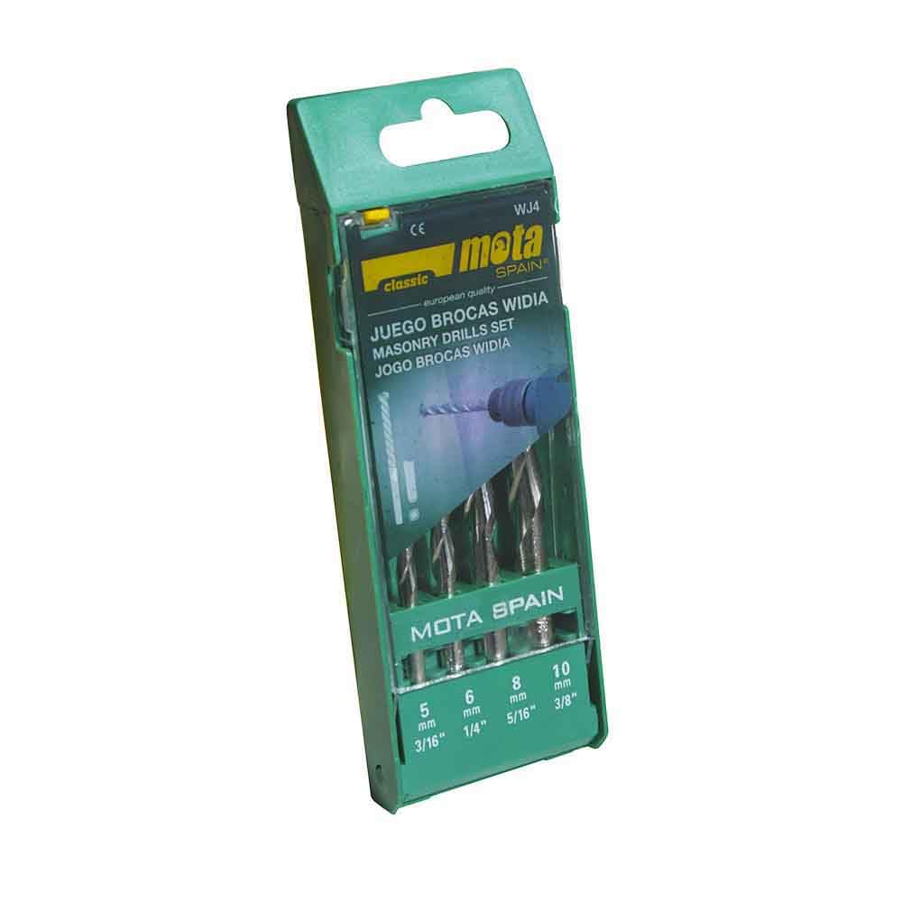 JUEGO 4 BROCAS WIDIA STANDAR WJ4