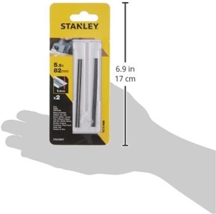 CUCHILLAS REVERSIBLES - TCT / HM PARA CEPILLOS STANLEY