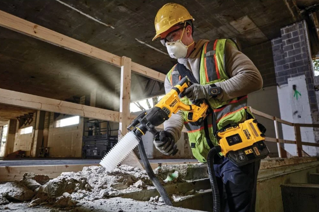 MARTILLO ELECTRONEUMÁTICO DCH263P1, DeWALT XR SDS PLUS® 18V LI-ION 5AHX1und + CARGADOR