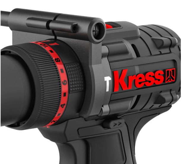 TALADRO PERCUTOR BRUSHLESS 20 Sin Bateria 95Nm, KRESS