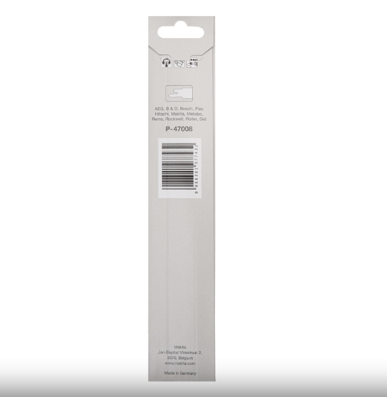 SIERRA DE SABLE 200 X 0,9MM. MAKITA