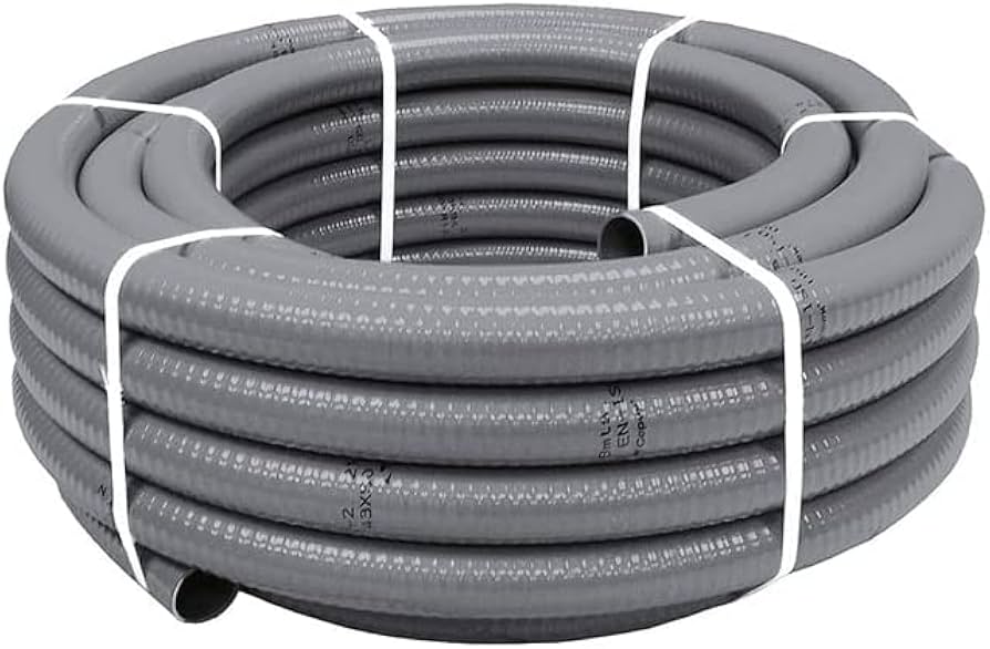 TUBO PVC FLEXIBLE EVACUACION (PRECIO POR METRO)
