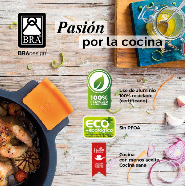 Cacerola baja Efficient Plus BRA
