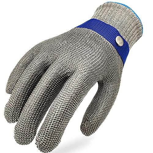 GUANTE INOX MANULATEX TALLA L AZUL FLORES CORTES