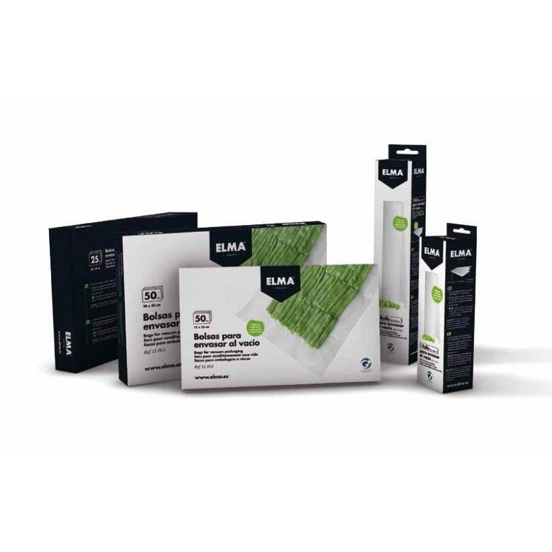 BOLSA ENVASADO AL VACIO ROLLO DE 2, ELMA