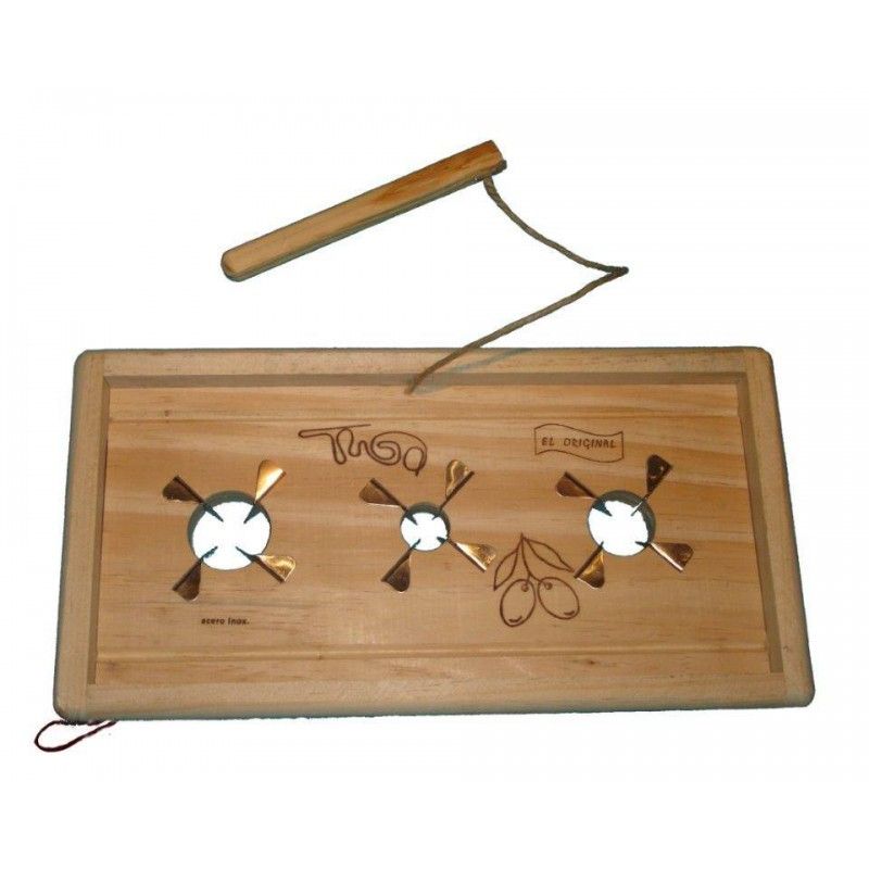 TABLA DE SAJAR ACEITUNAS 3 AGUJEROS