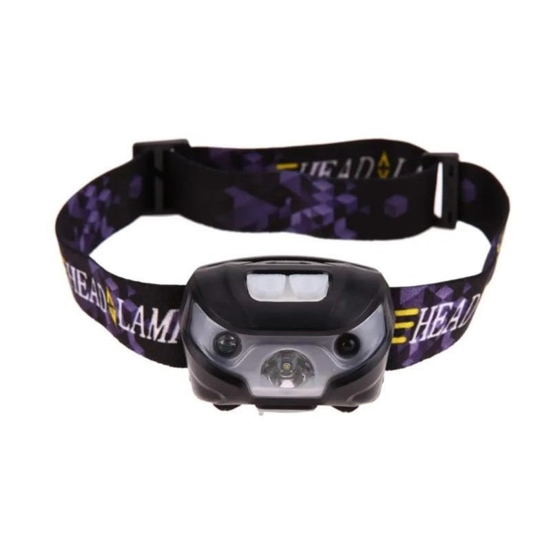 LINTERNA DE CABEZA CON SENSOR DE MOVIMIENTO 5W