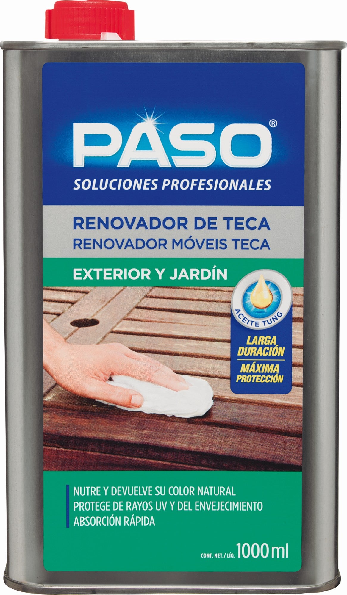 RENOVADOR DE TECA LATA 1L PASO