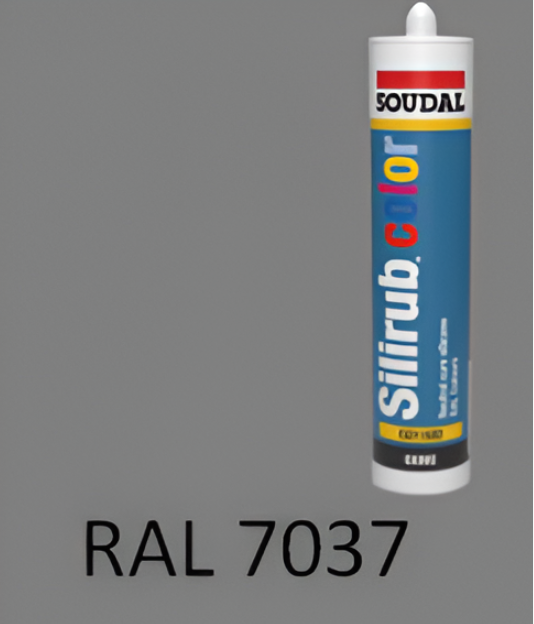 SILICONA COLOR RAL SILIRUB, SOUDAL