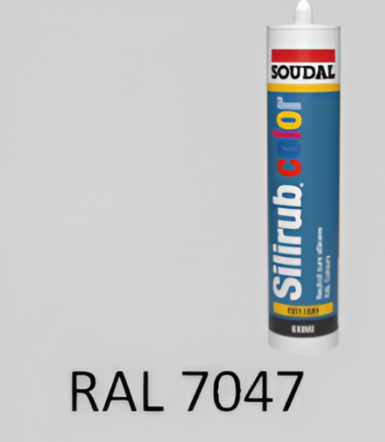 SILICONA COLOR RAL SILIRUB, SOUDAL