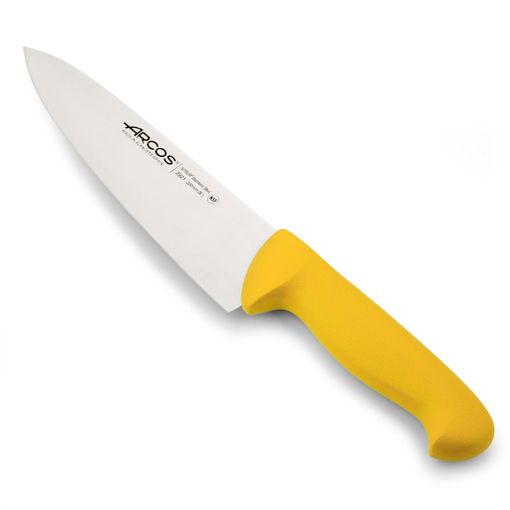 CUCHILLO COCINERO AMARILLO ARCOS