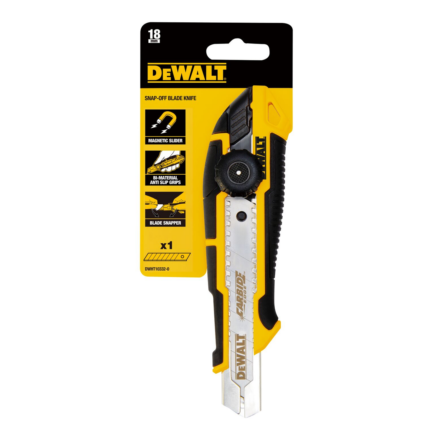 CUTTER PLASTICO CON RUEDA DE BLOQUEO DEWALT