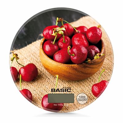 BASCULA COCINA PANTALLA TACTIL 5KG HOME BASIC