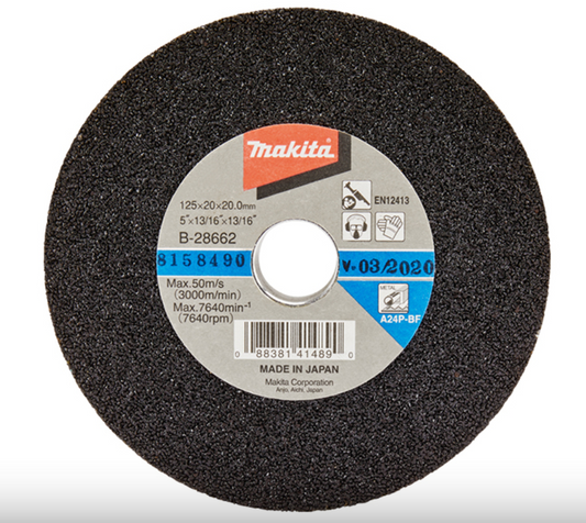 MAKITA, Disco esmerilador 125x20 mm