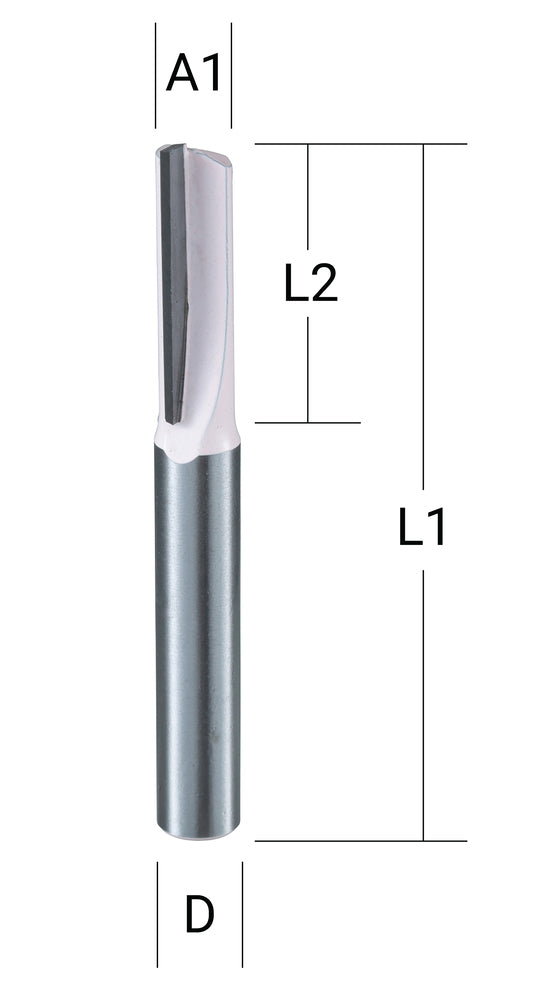 FRESA ALUMINIO 6X18X25 MAKITA