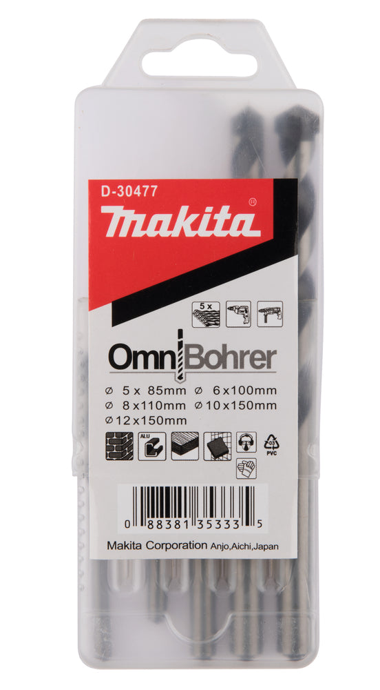 ESTUCHE DE BROCAS MULTIMATERIAL OMNIBOHRER MAKITA