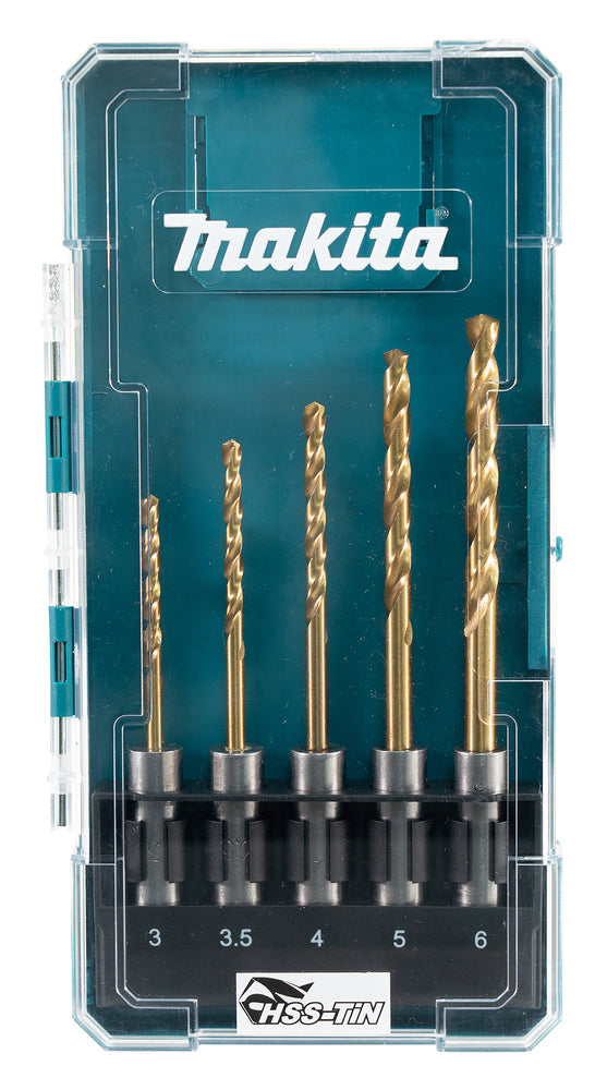 ESTUCHE DE BROCAS DE METAL HSS-TIN, SDS-PLUS