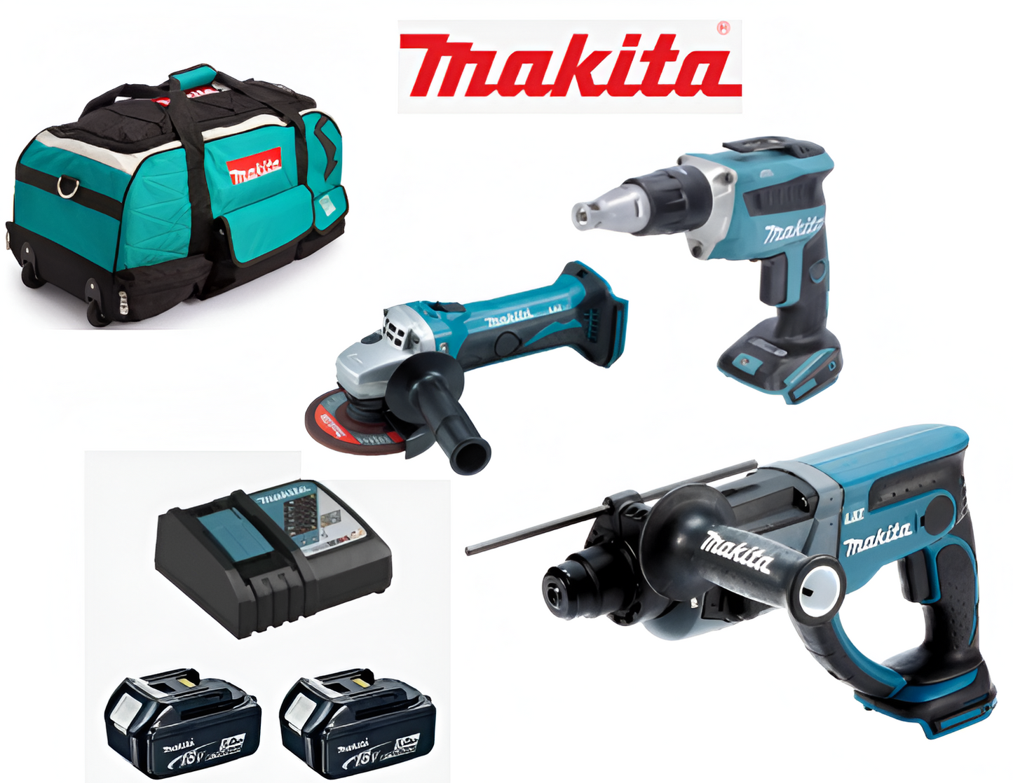 KIT HERRAMIENTAS CARTON YESO DLX3190TX1 MAKITA