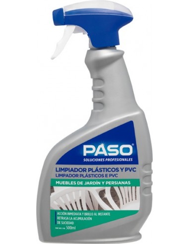 LIMPIADOR PLASTICOS Y PVC 500ML PASO