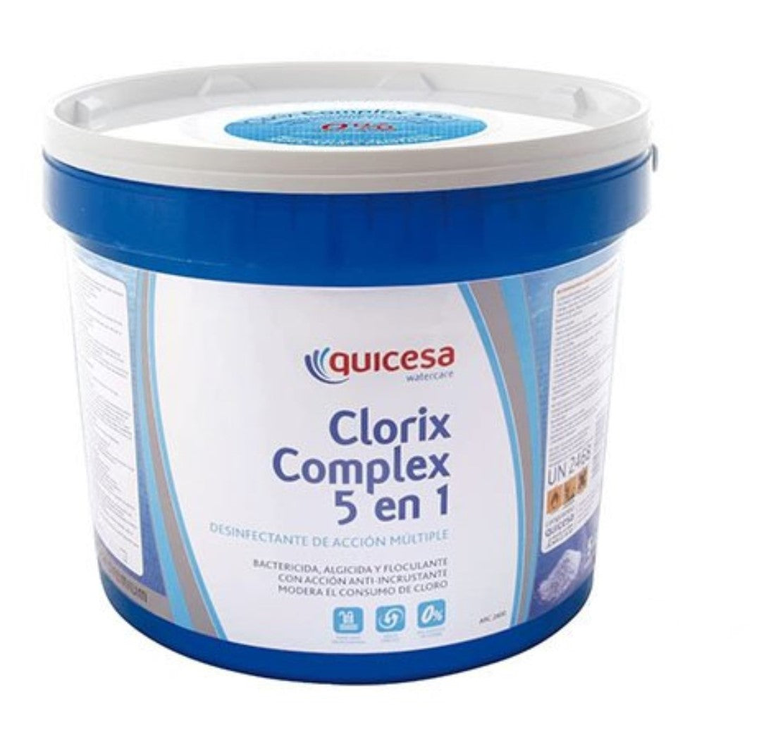 CLORIX COMPLEX 5 EN 1 DESINFECTANTE DE ACCION MULTIPLE QUICESA GRANULADO