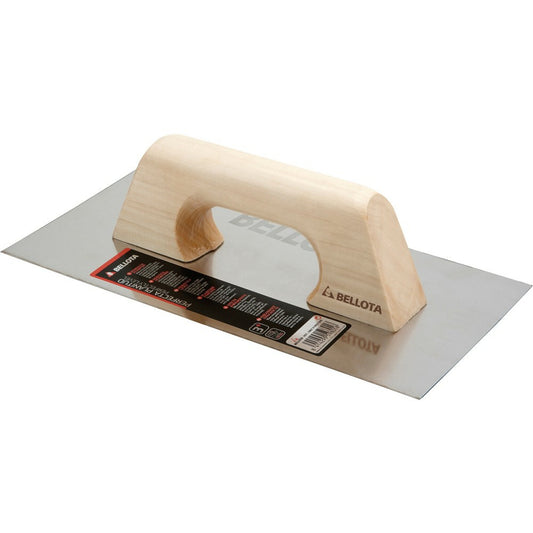 LLANA RECTA CON MANGO DE MADERA PARA TRABAJOS DE ACABADO BELLOTA