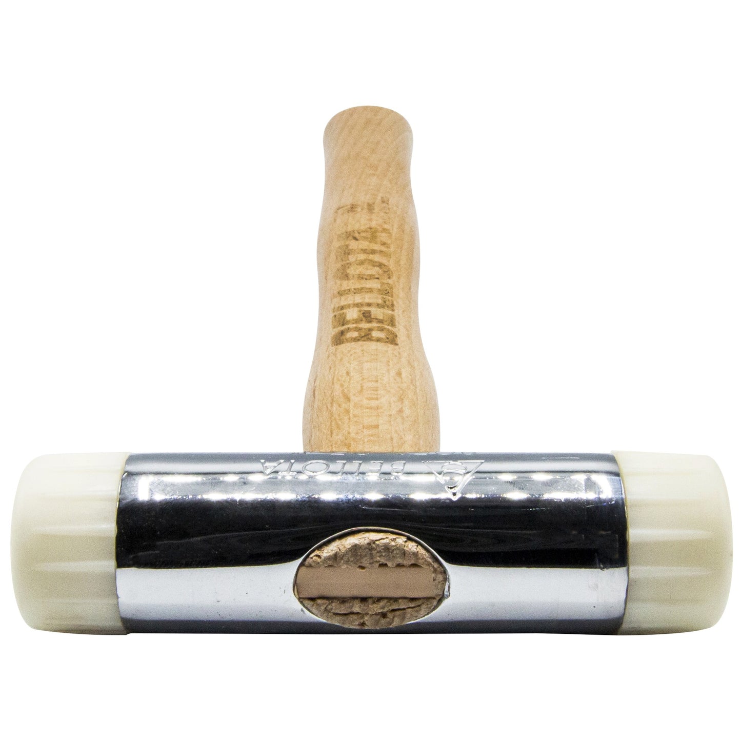 MARTILLO BOCAS DE NYLON CON MANGO DE MADERA PARA GOLPEO DE PIEZAS BELLOTA