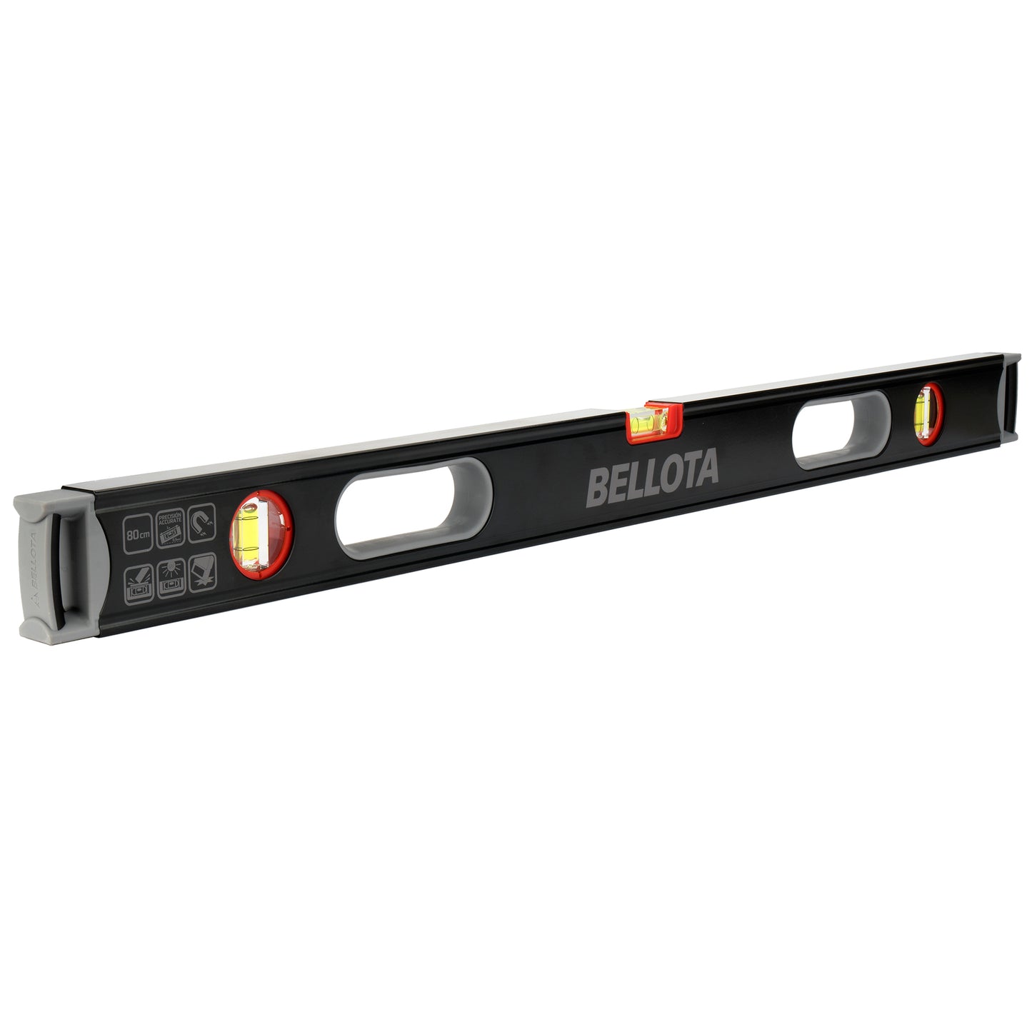 NIVEL TUBULAR REFORZADO DE ALUMINIO CON IMAN BELLOTA