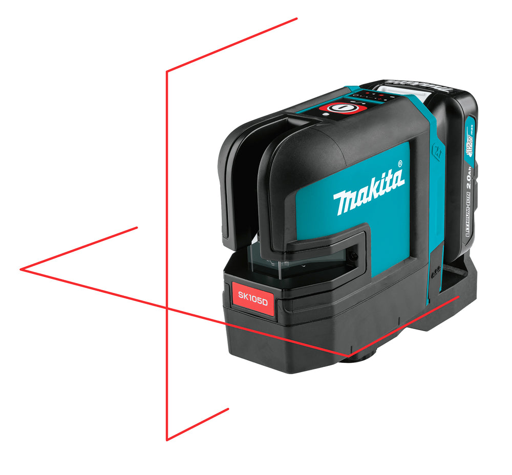 NIVEL LASER EN CRUZ 12VMAX CXT MAKITA