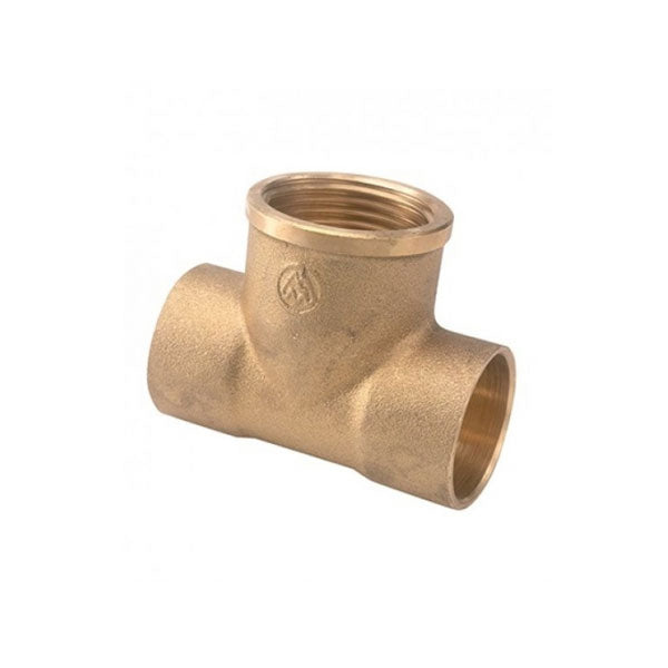 TE LATÓN SOLDAR HEMBRA