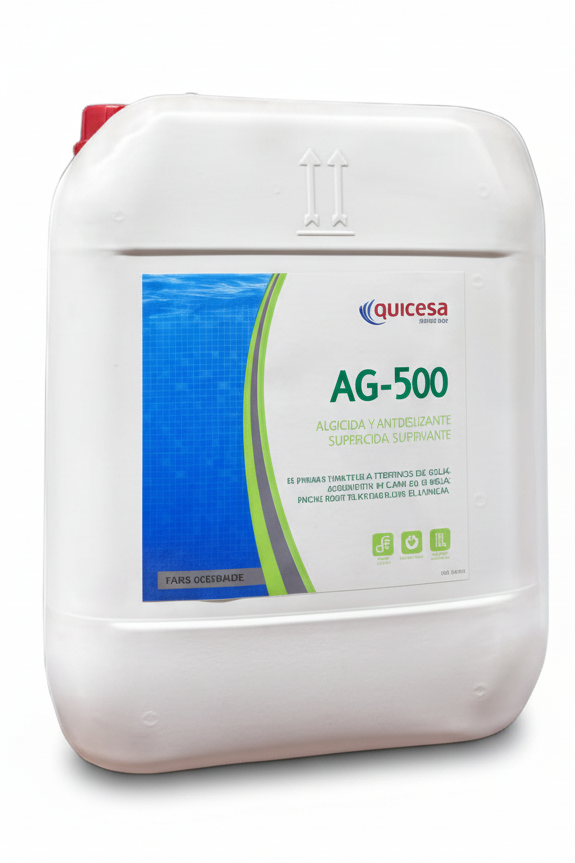 AG-500 ALGICIDA Y BACTERICIDA SUPERCONCENTRADO QUICESA