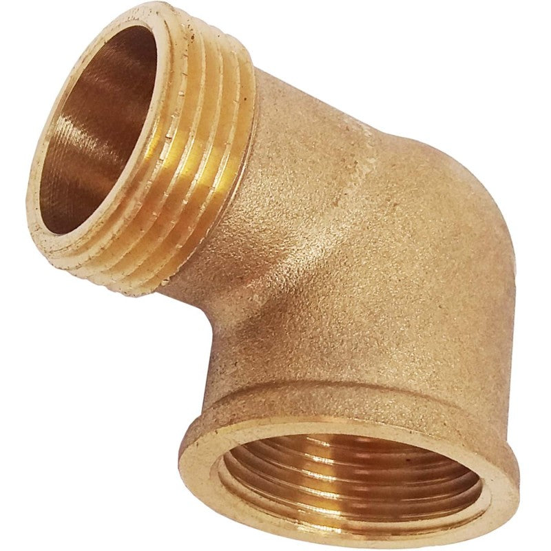 CODO LATÓN 90º MACHO