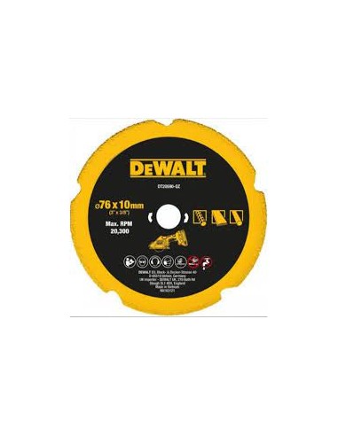 DISCO DE DIAMANTE MULTI-MATERIAL 76MM DEWALT