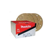 DISCOS DE VELCRO PERFORADOS 150MM AMARILLO MAKITA