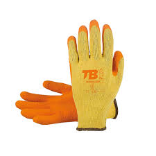 GUANTE ALGODÓN POLIESTER RECICLADO 300NB GRIP TALLA 9