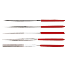 LIMAS DE AGUJA DE DIAMANTE 5PZ TOPEX