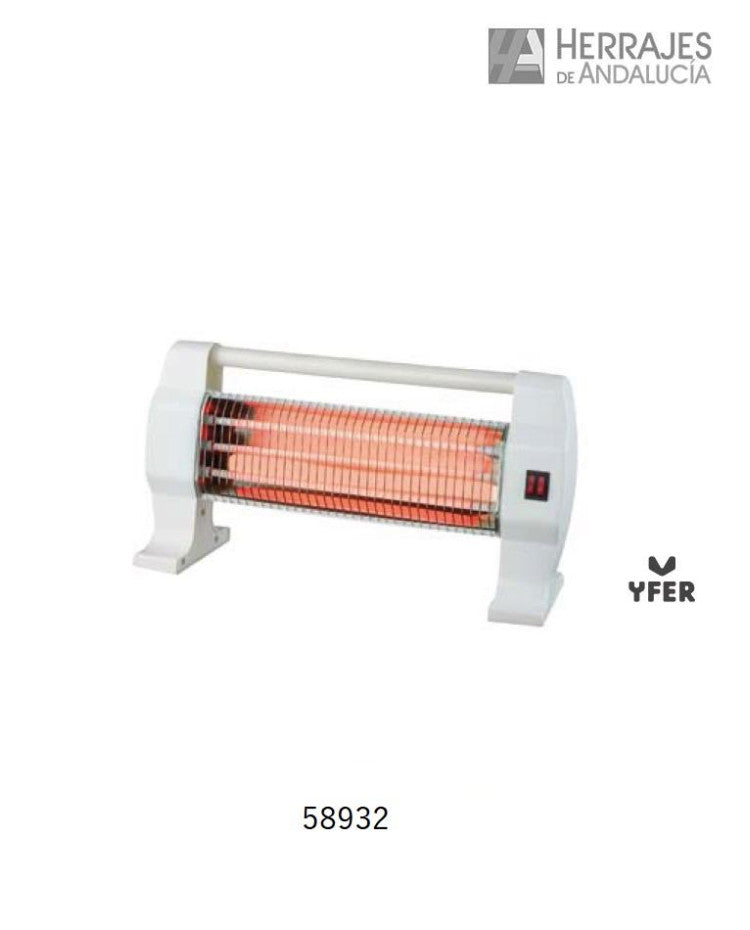 ESTUFA SUELO CUARZO 3 BARRAS YFER
