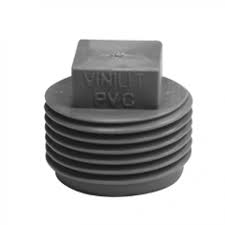 TAPON ROSCA PVC GRIS