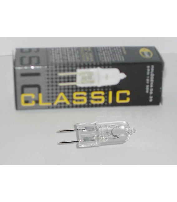 LAMPARA HALOGENA BIPIN G6 12V 50W 2800K CLAR