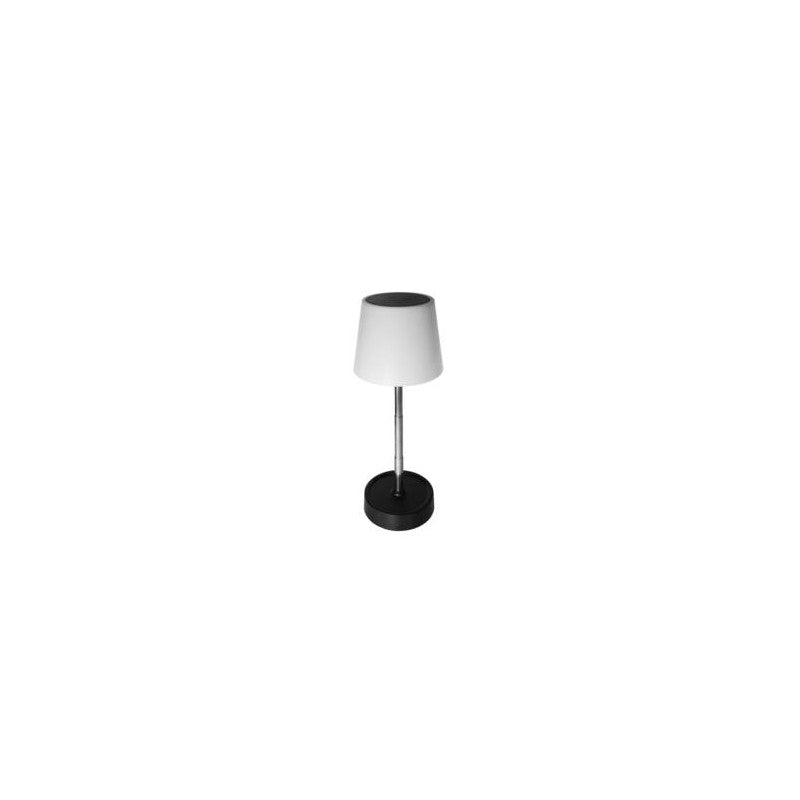 LAMPARA LED RECARGABLE MESA TELESCOPICA EXTENSIBLE REGULABLE TACTIL NEGRO BENSON
